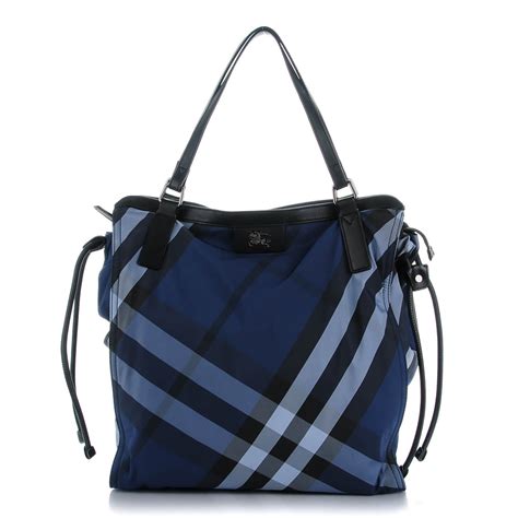 bloomingdales burberry packable nylon tote|Burberry Tote .